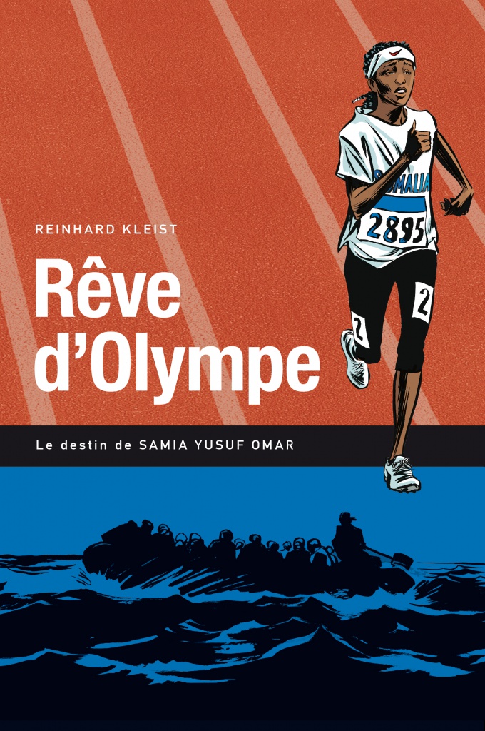 « Rêve d’Olympe » de Reinhard Kleist paru en juin 2016 aux éditions : La Boîte à Bulles. Page de couverture.