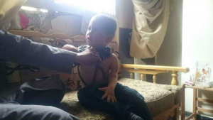 Amar: l'enfant de Yarmouk blessé à trois reprises