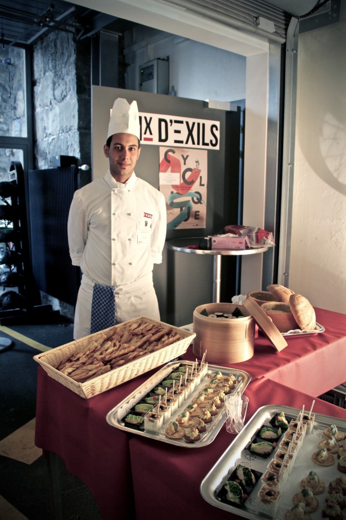 Un membre du Programme d'activité Cuisine de l'EVAM. Auteure: Mariana Nanzer