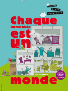Affiche de la semaine contre le racisme à Lausanne