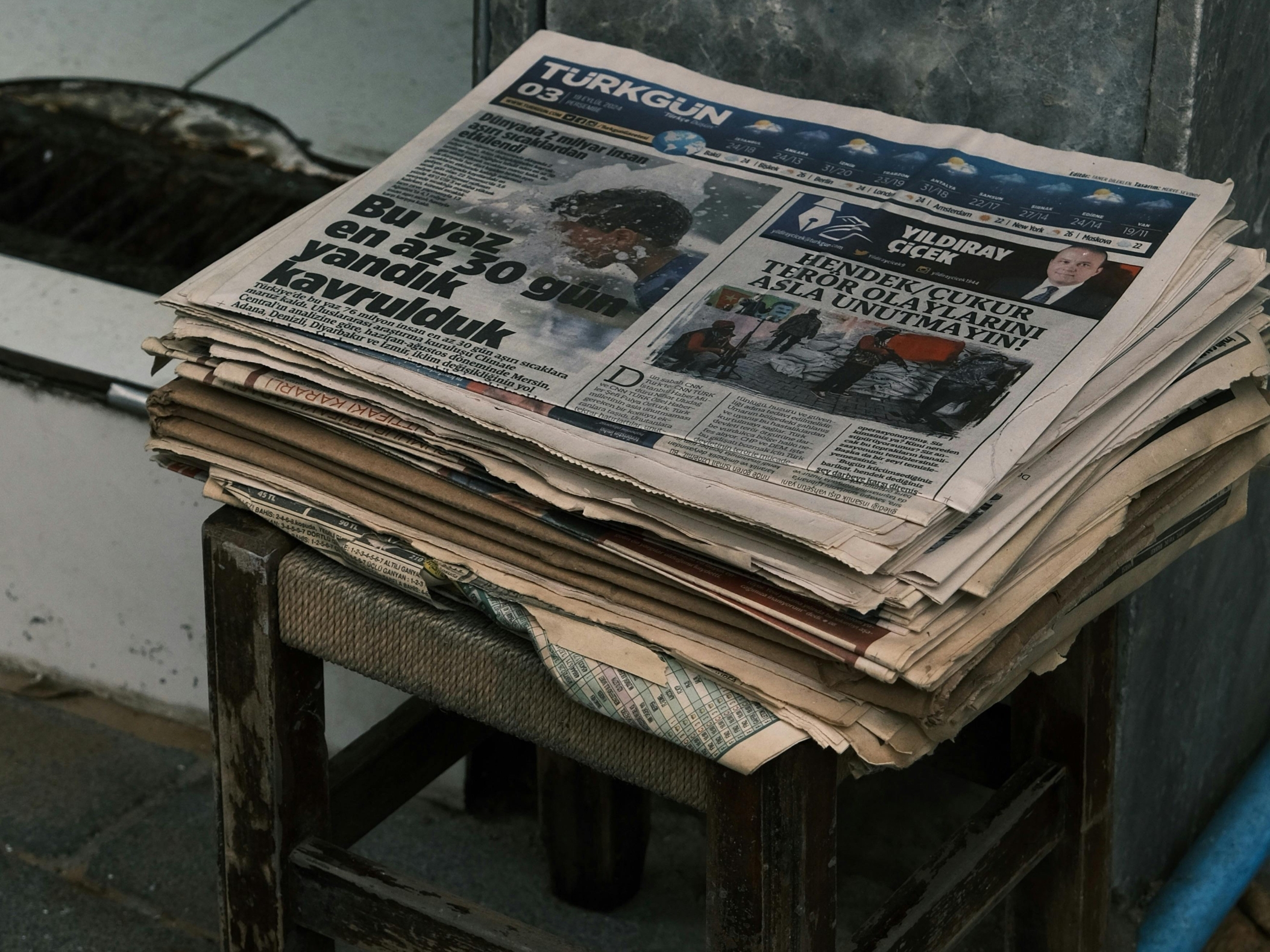 Répression de la presse turque